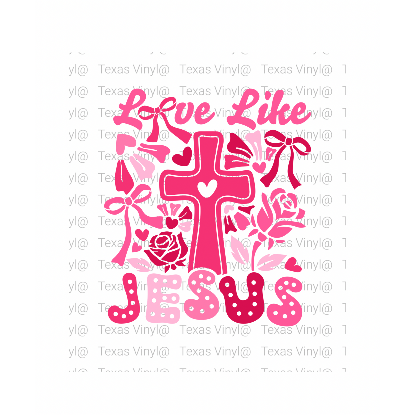 Love Like Jesus 3 Panel