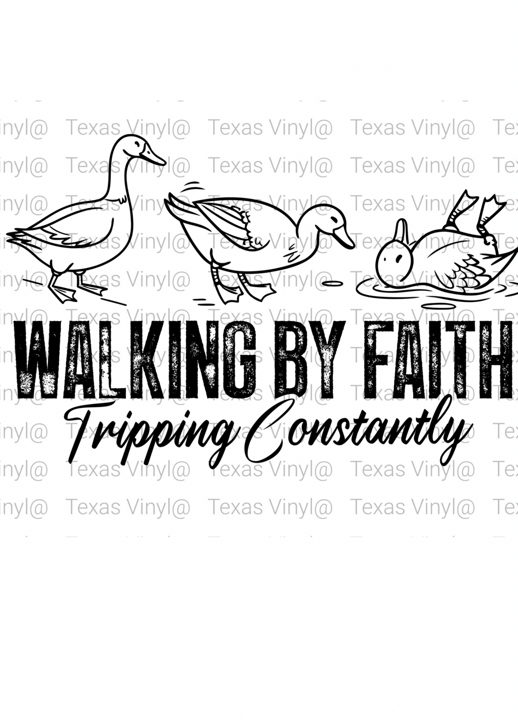 Walking By Faith Tripping Constantly Transfer