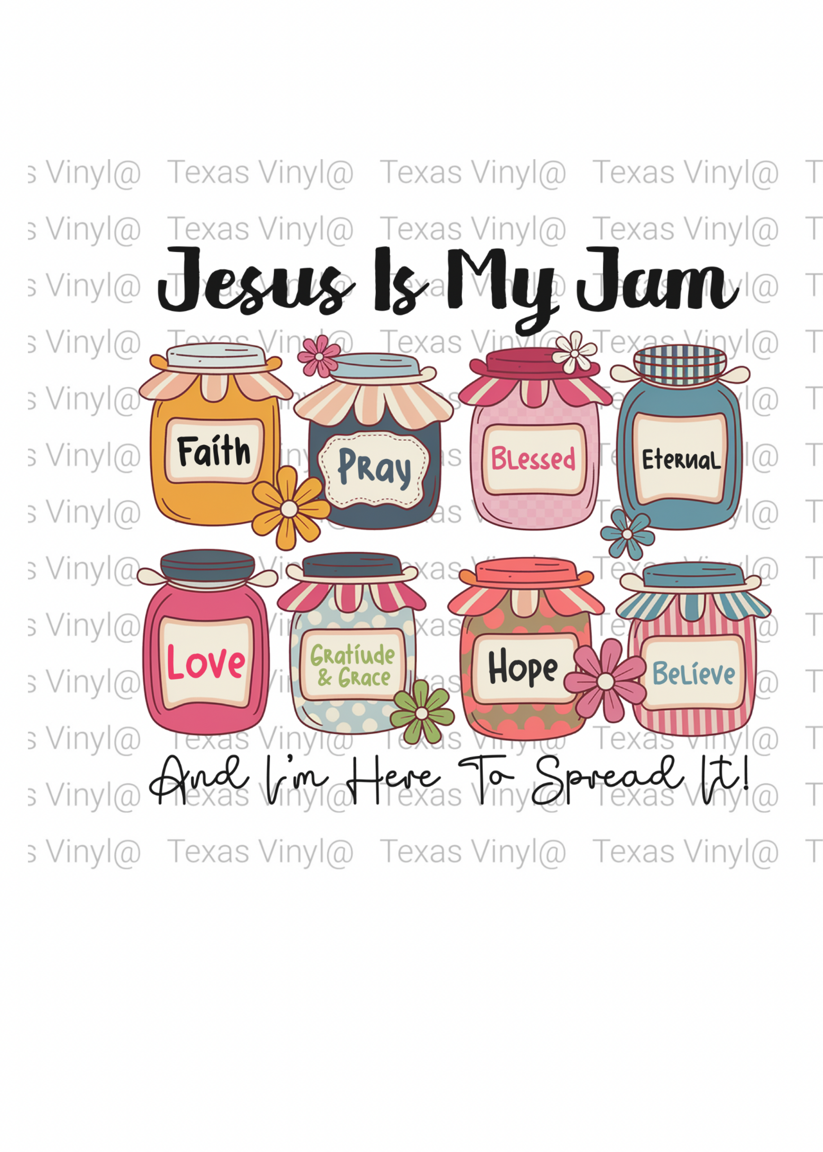 Jesus is My Jam Transfer