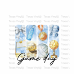 4 Panel Volleyball Game Day Transfer