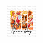 4 Panel Basketball Game Day Transfer