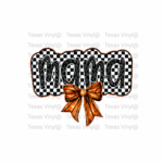 Mama with BasketBall Bow Transfer