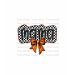 Mama with BasketBall Bow Transfer