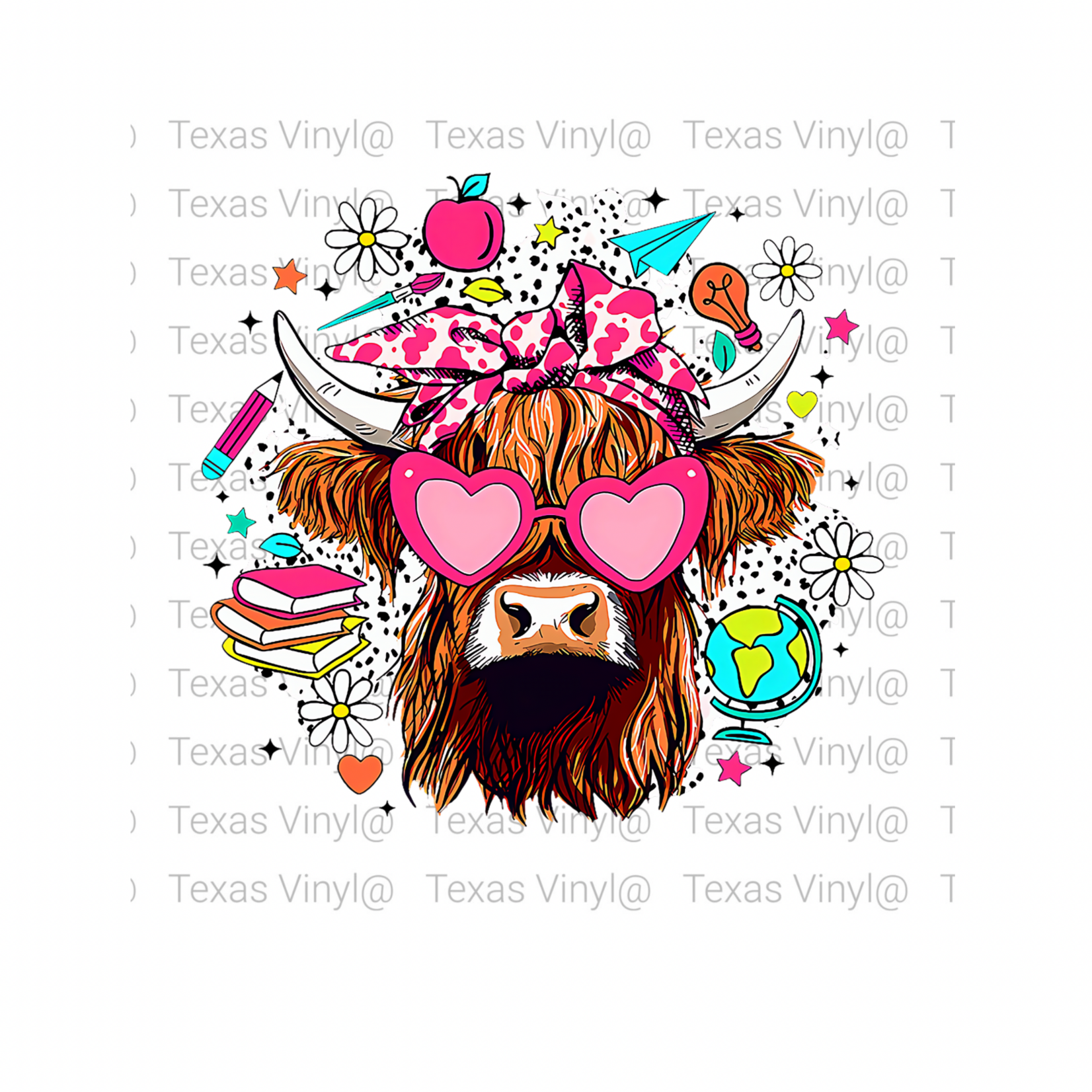 Highland Cow Transfer