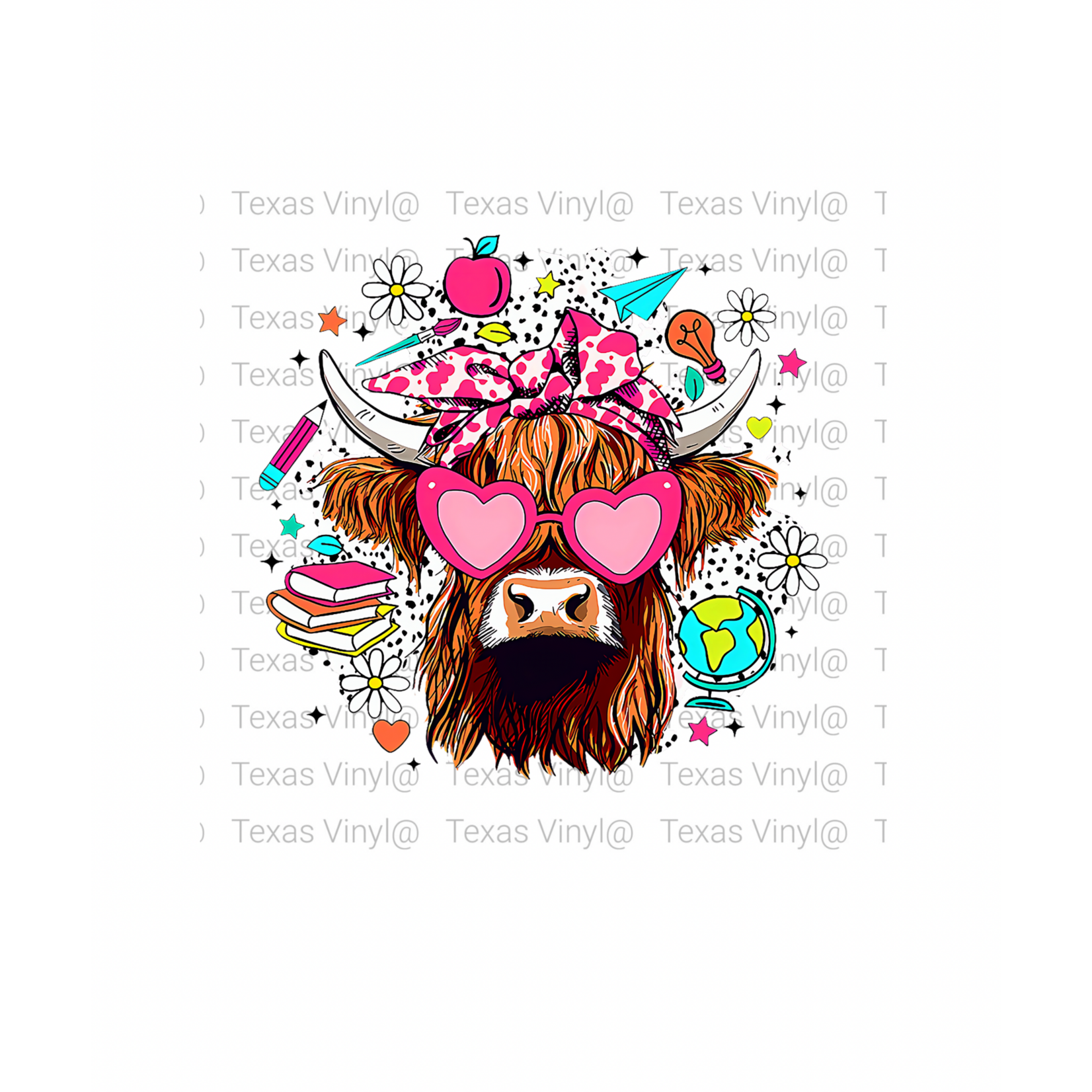 Highland Cow Transfer