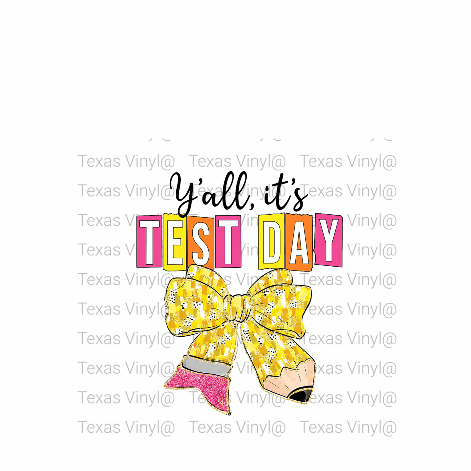 Y’all it’s Test Day Transfer