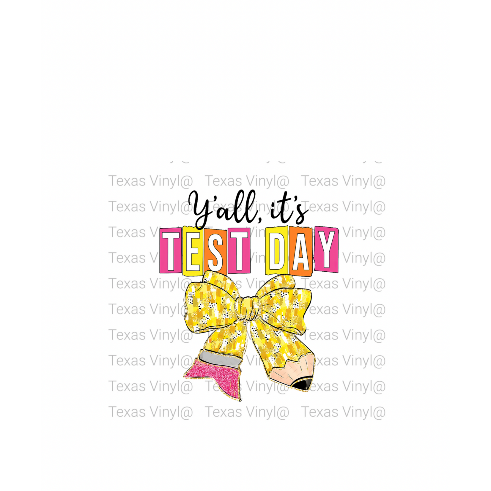 Y’all it’s Test Day Transfer