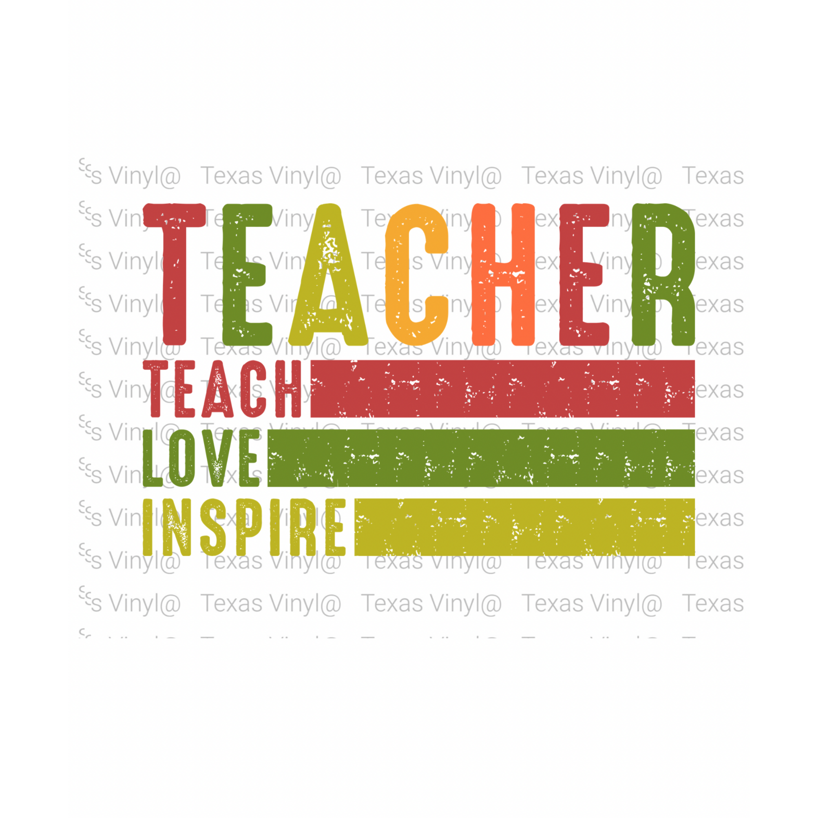 Teacher: Teach Love Inspire Transfer