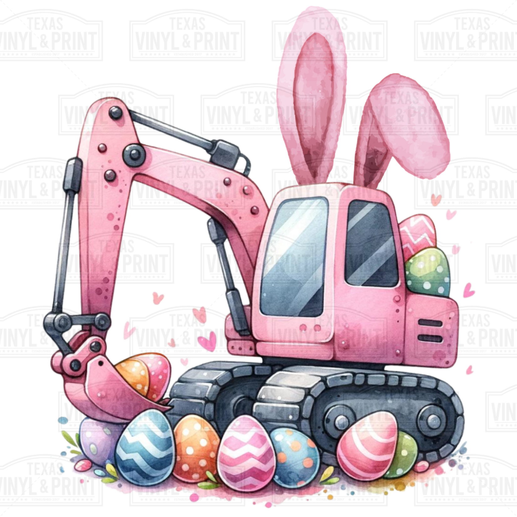 Eggzcavator Bunny Transfer