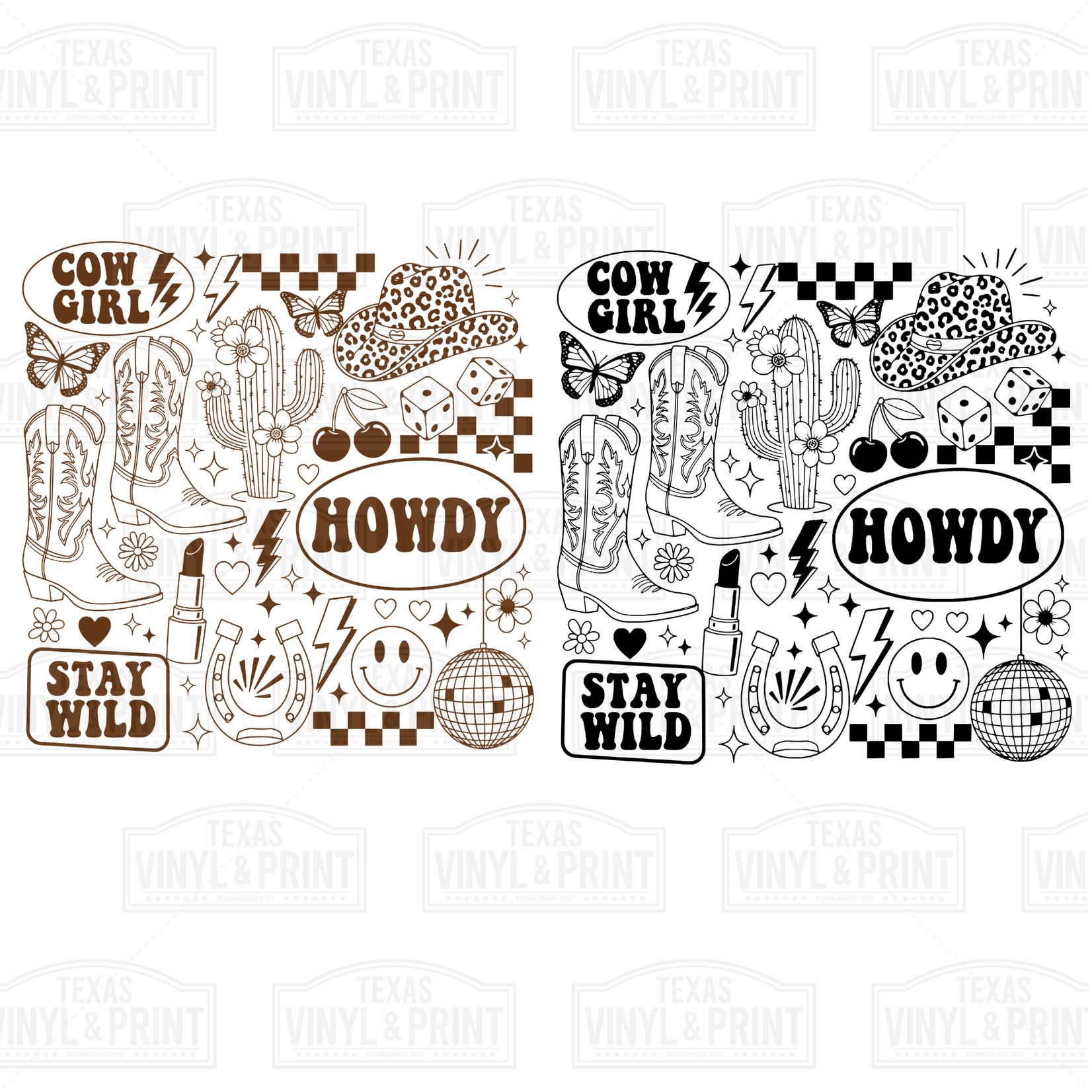 Texas Icons Transfer