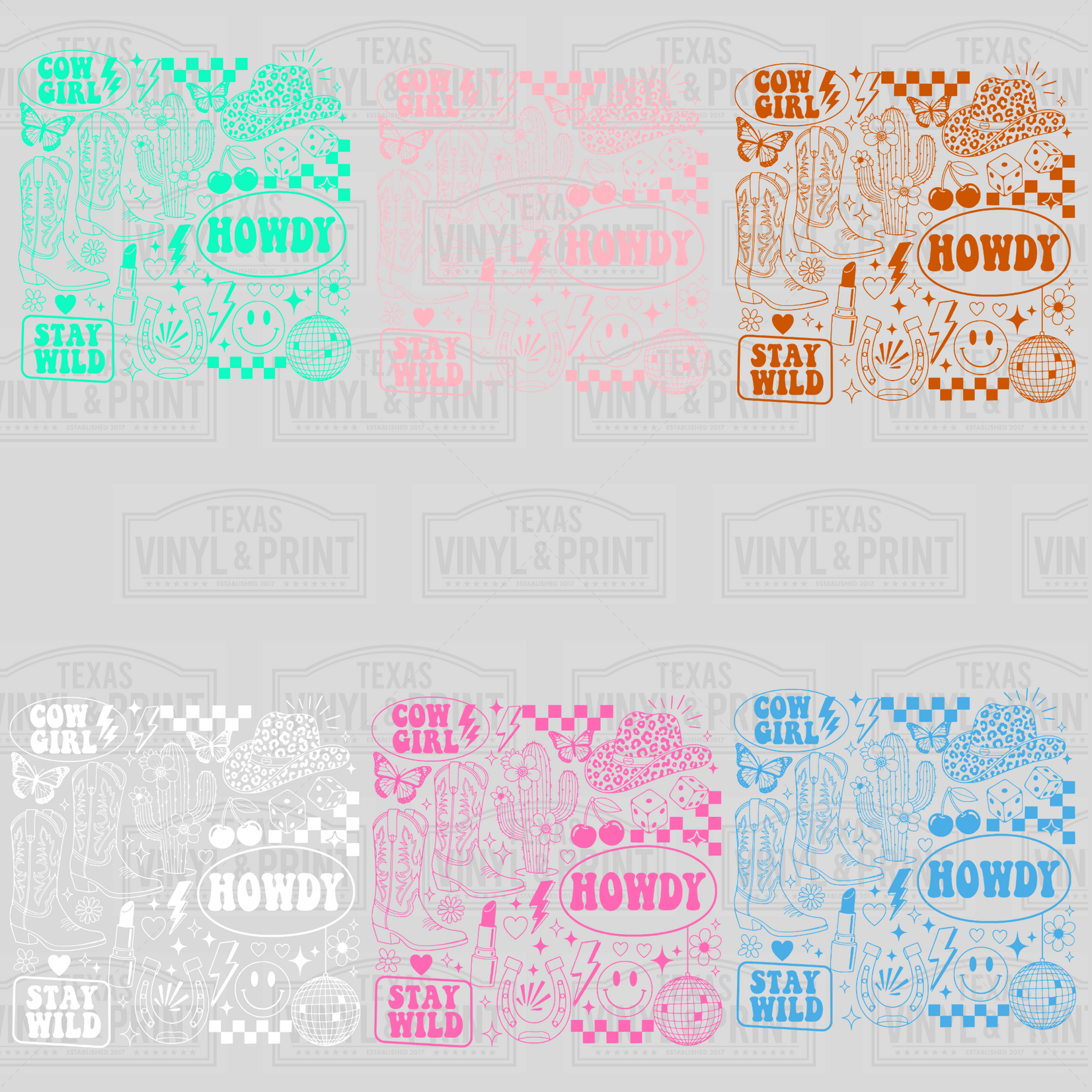 Texas Icons Transfer