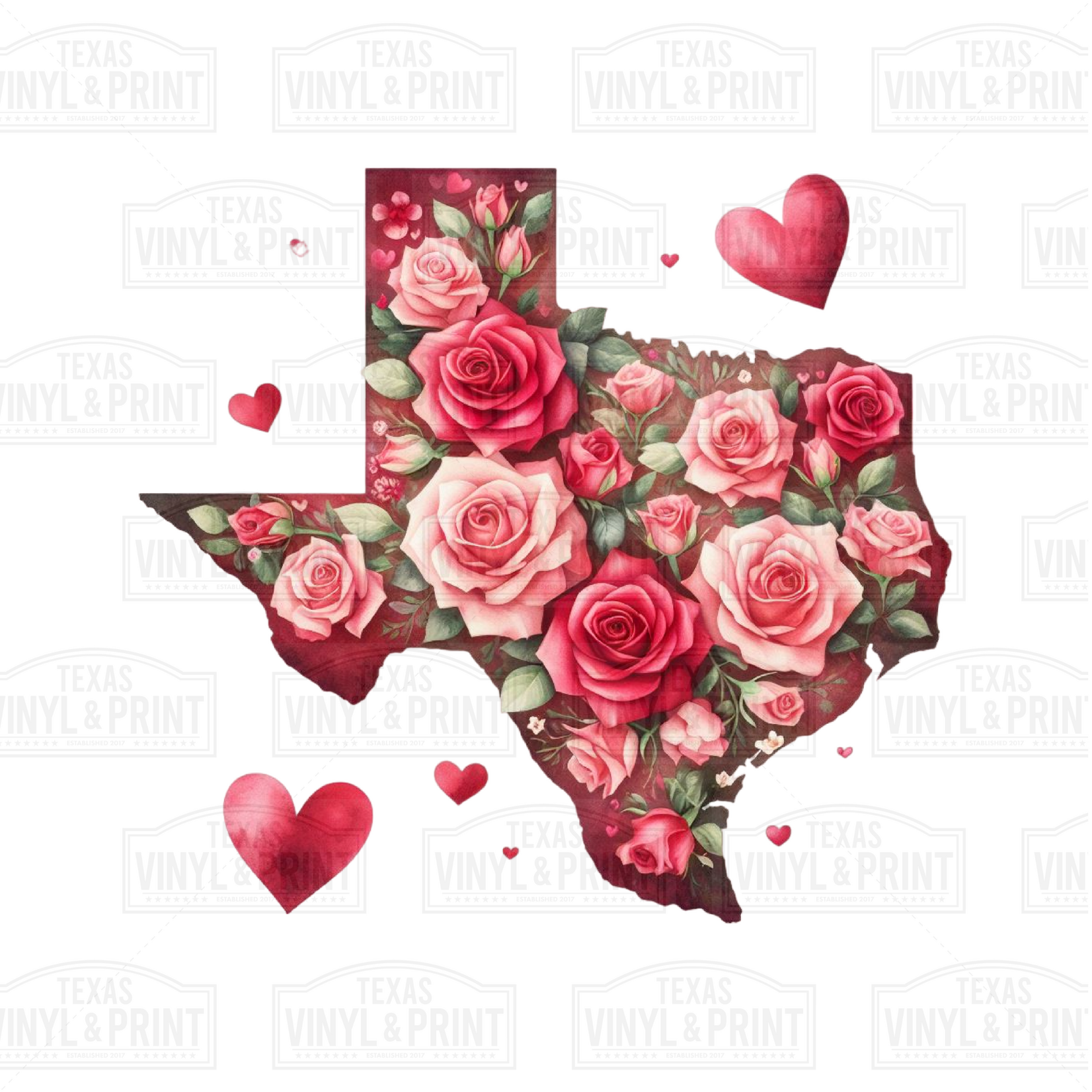 Valentines Day Texas Transfer