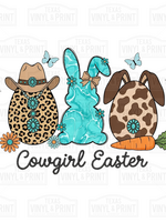 Cowgirl Easter Transfer