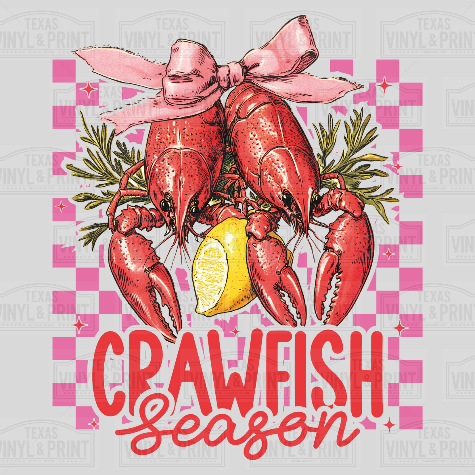 Crawfish Season with Bow