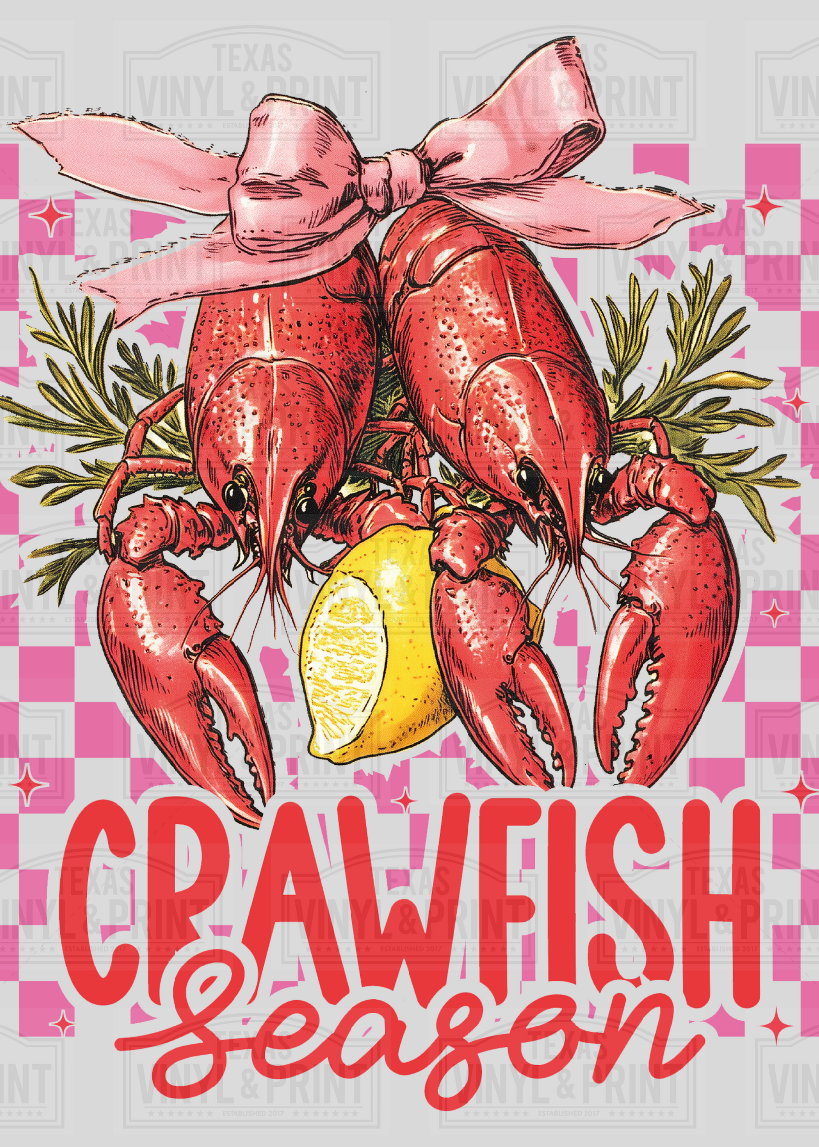 Crawfish Season with Bow