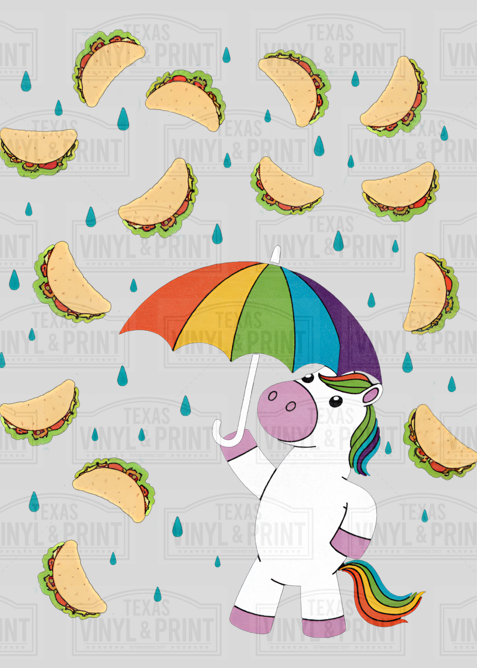 Raining Tacos on Unicorn Transfer