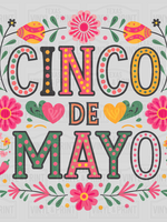 Pink Cinco De Mayo Transfer