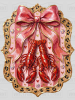 Crawfish Painting Plaque Transfer