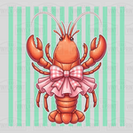 Crawfish in a Tutu Transfer