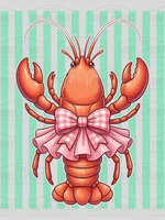 Crawfish in a Tutu Transfer