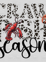 Crawfish Season Leopard Transfer