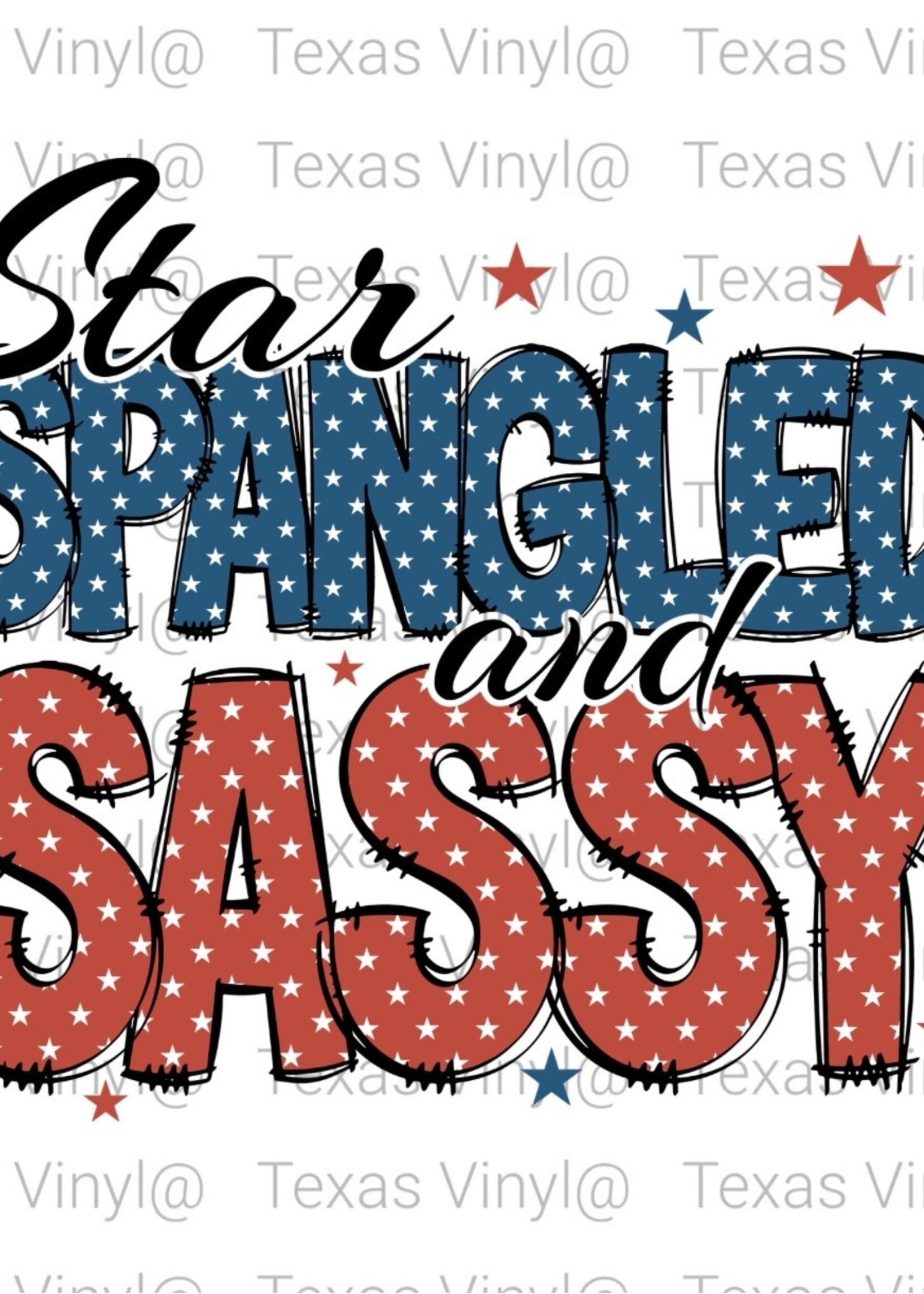 Star Spangled and Sassy Transfer