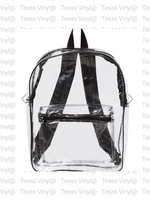 Clear PVC Backpack