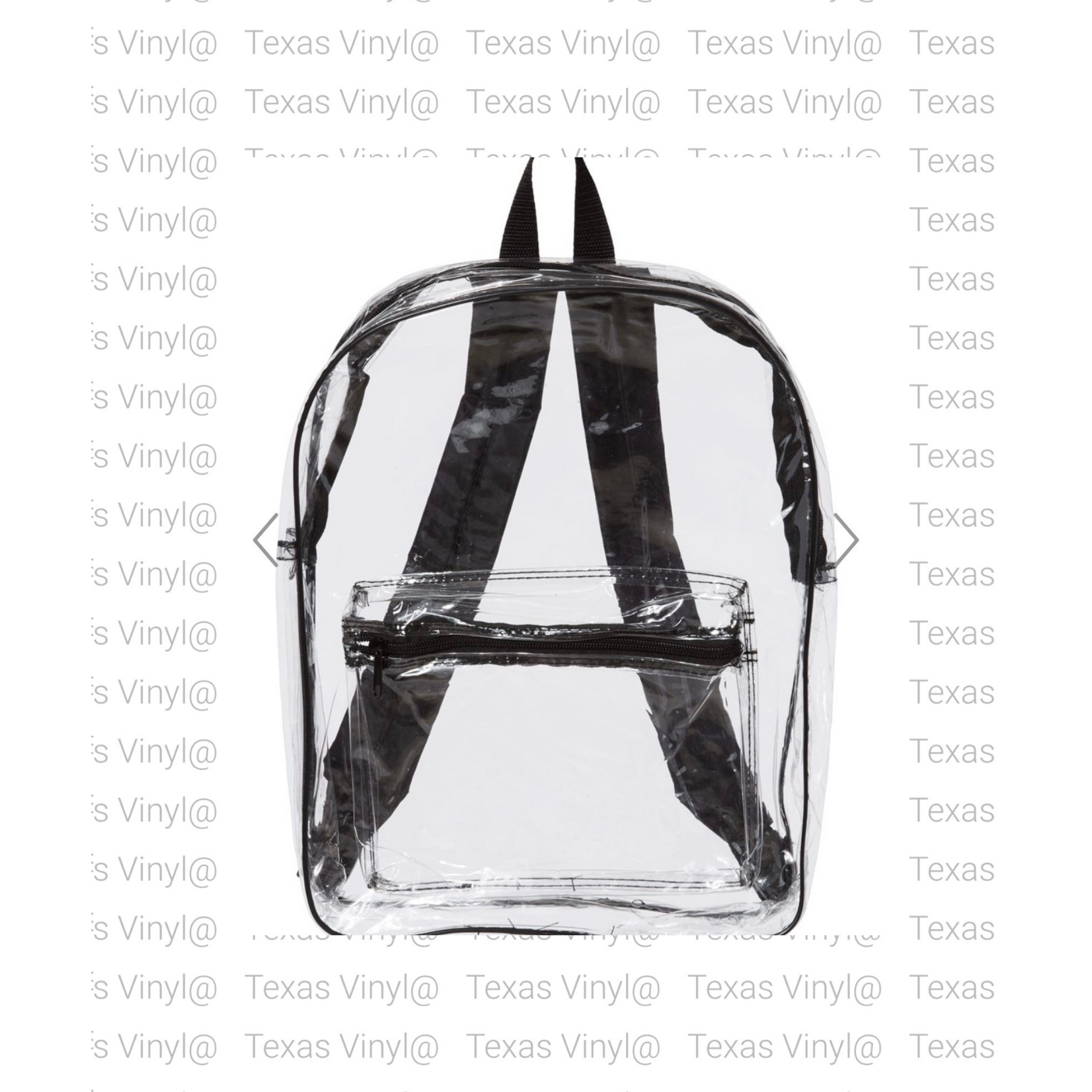 Clear PVC Backpack