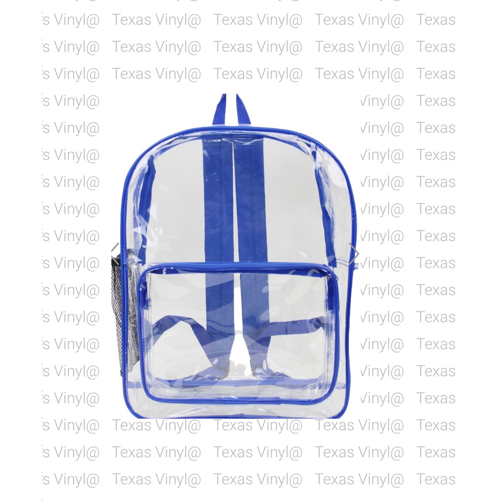 Clear PVC Backpack