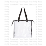 OAD Clear Zippered Tote