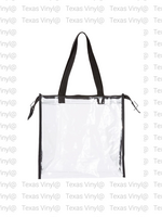 OAD Clear Zippered Tote