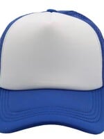 Trucker Cap - Foam -White & Blue