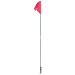 Dimension Dimension Nylon Safety Flag Red