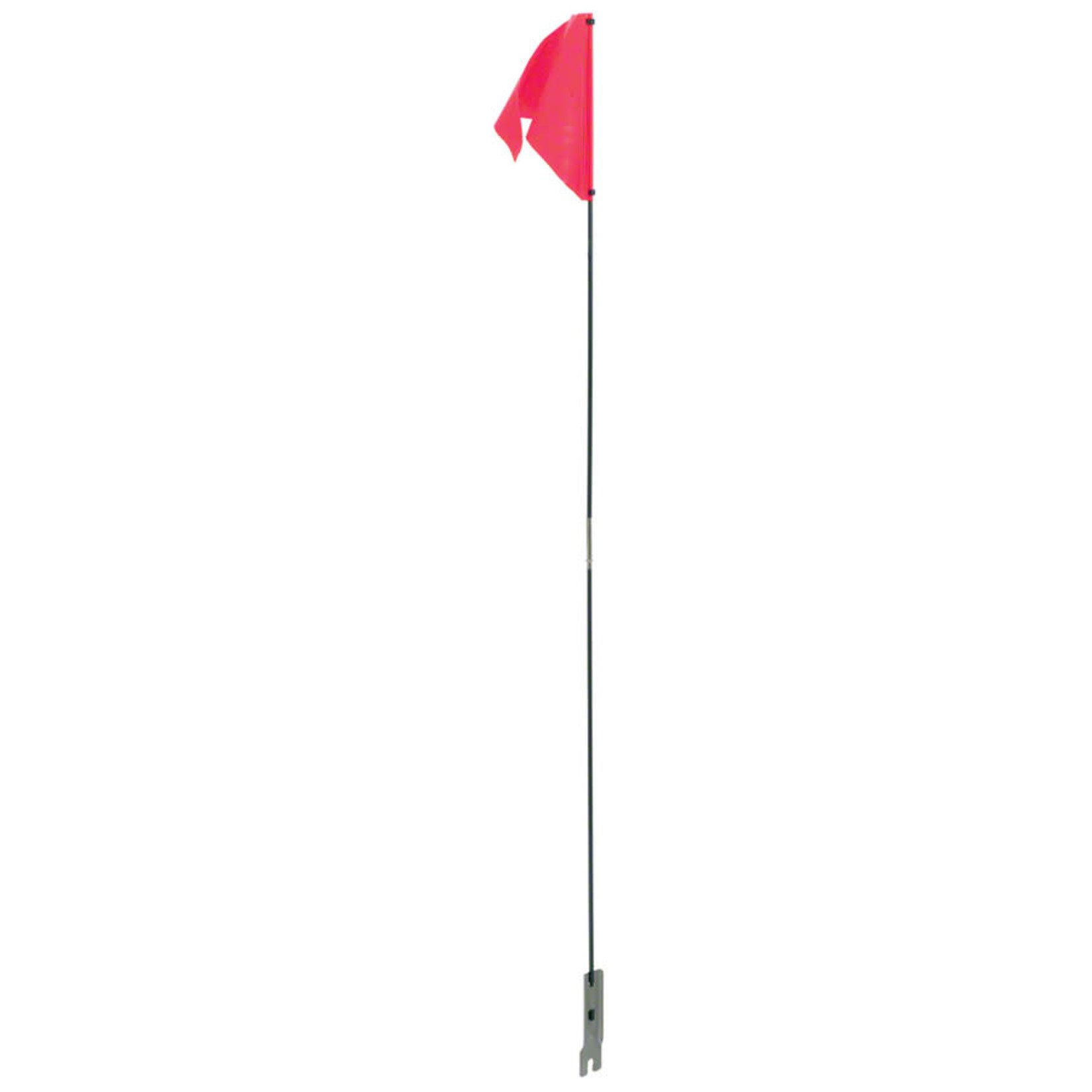 Dimension Dimension Nylon Safety Flag Red