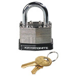 Kryptonite Kryptonite Laminated Steel Padlock with Flat Key