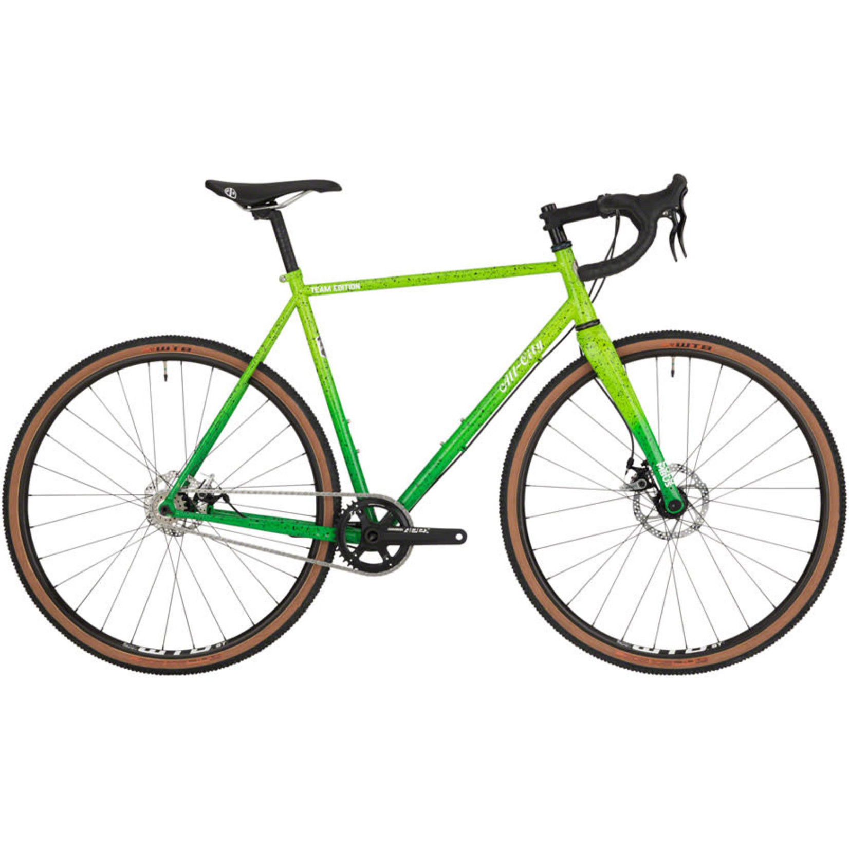 All-City All-City Nature Boy 55cm Green Fade Splatter