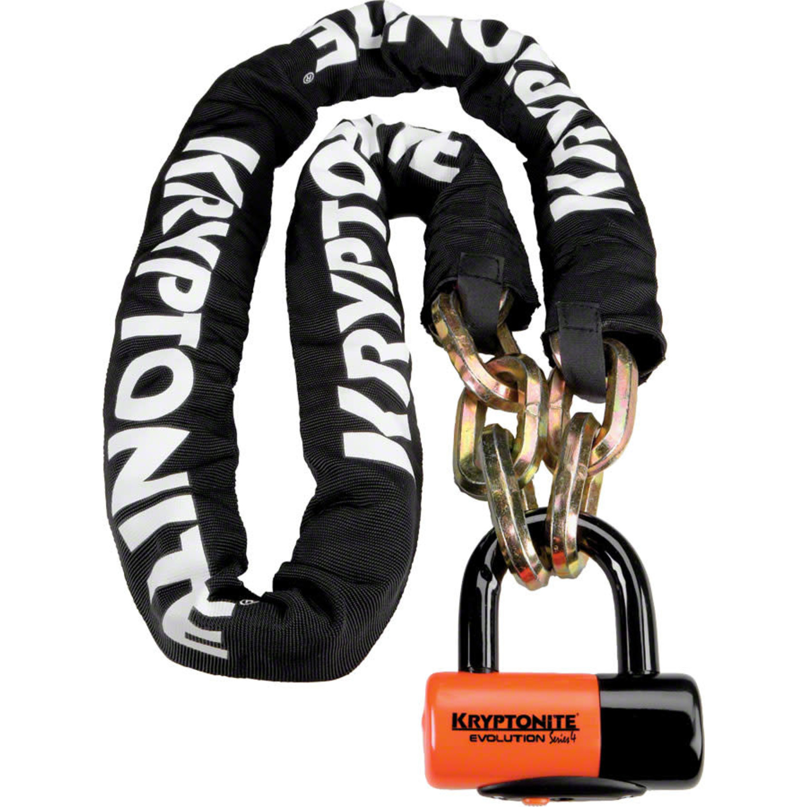 Kryptonite Kryptonite New York Chain 1217 and Evolution Disc Lock: 5.5' (170cm)