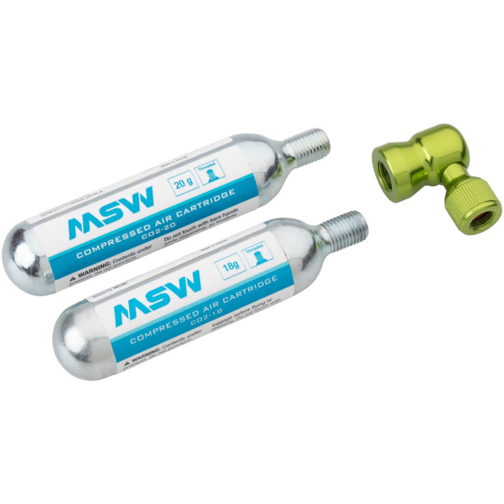 MSW MSW Windstream Twist 20 Kit with two 20g CO2 Cartridges