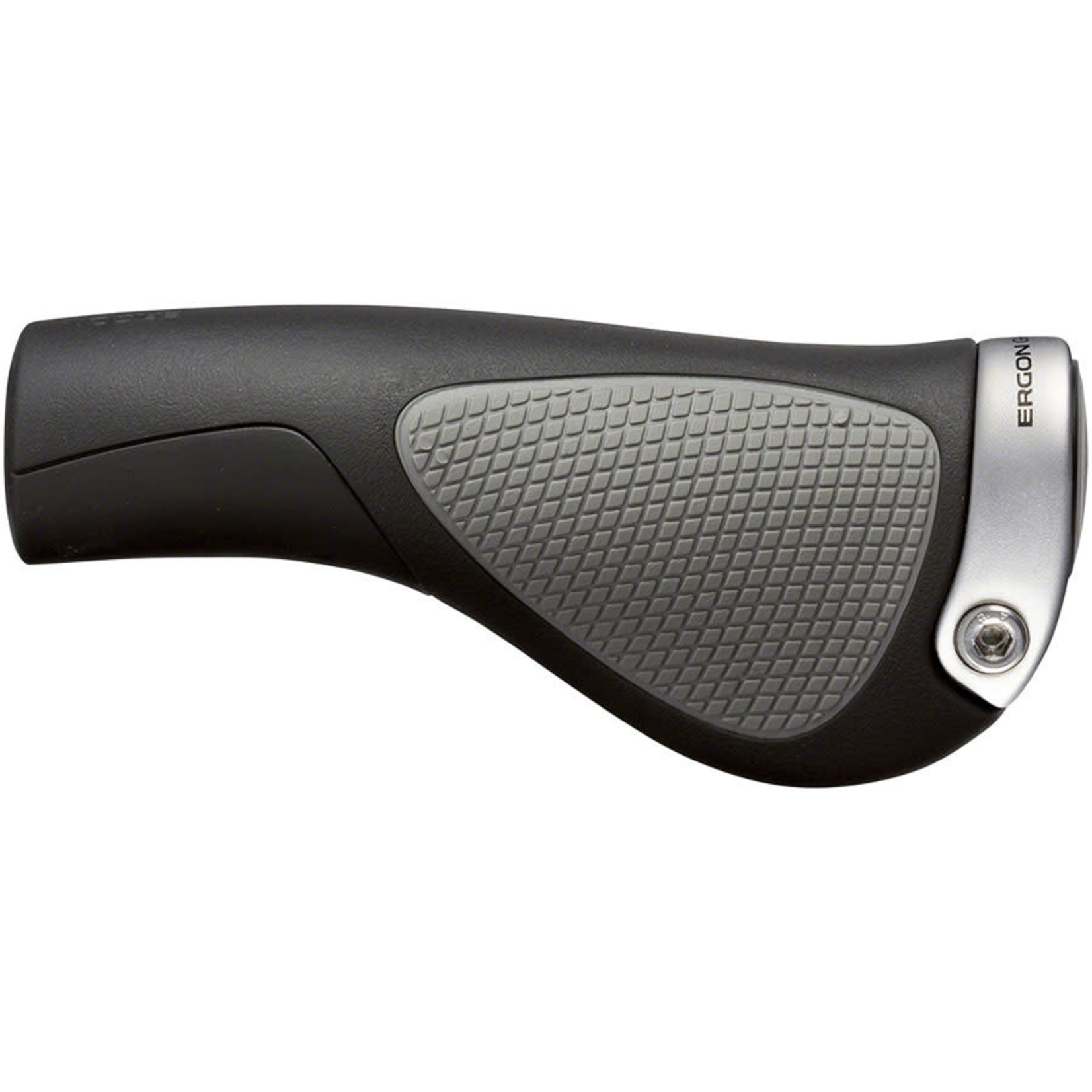 Ergon Ergon GP1-L Grips: Large, Black/Gray