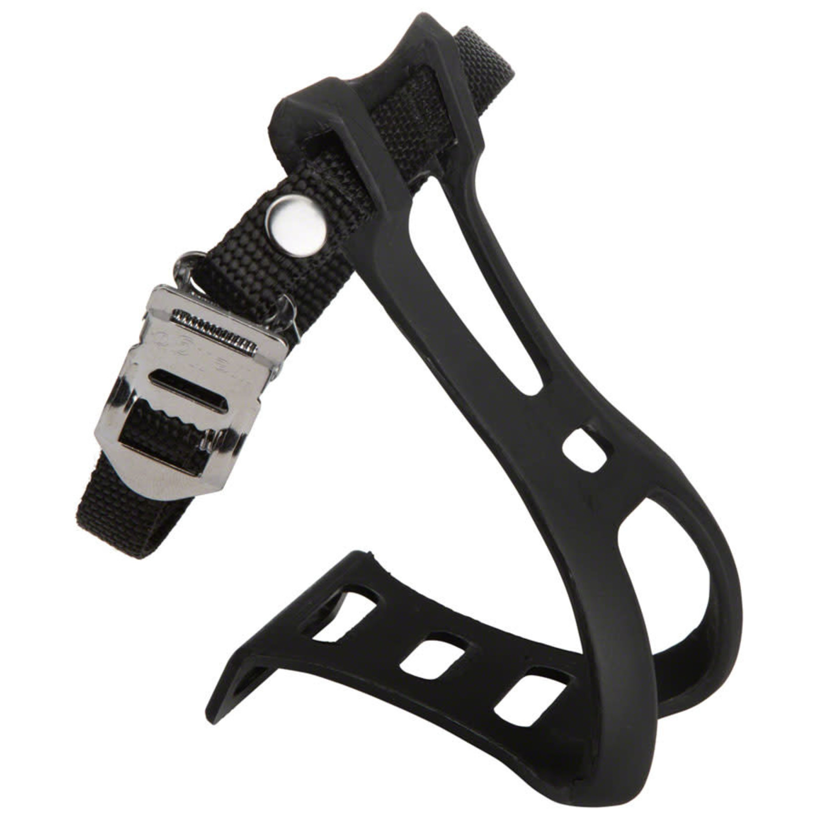 Dimension Dimension Toe Clip and Strap Set Black MD