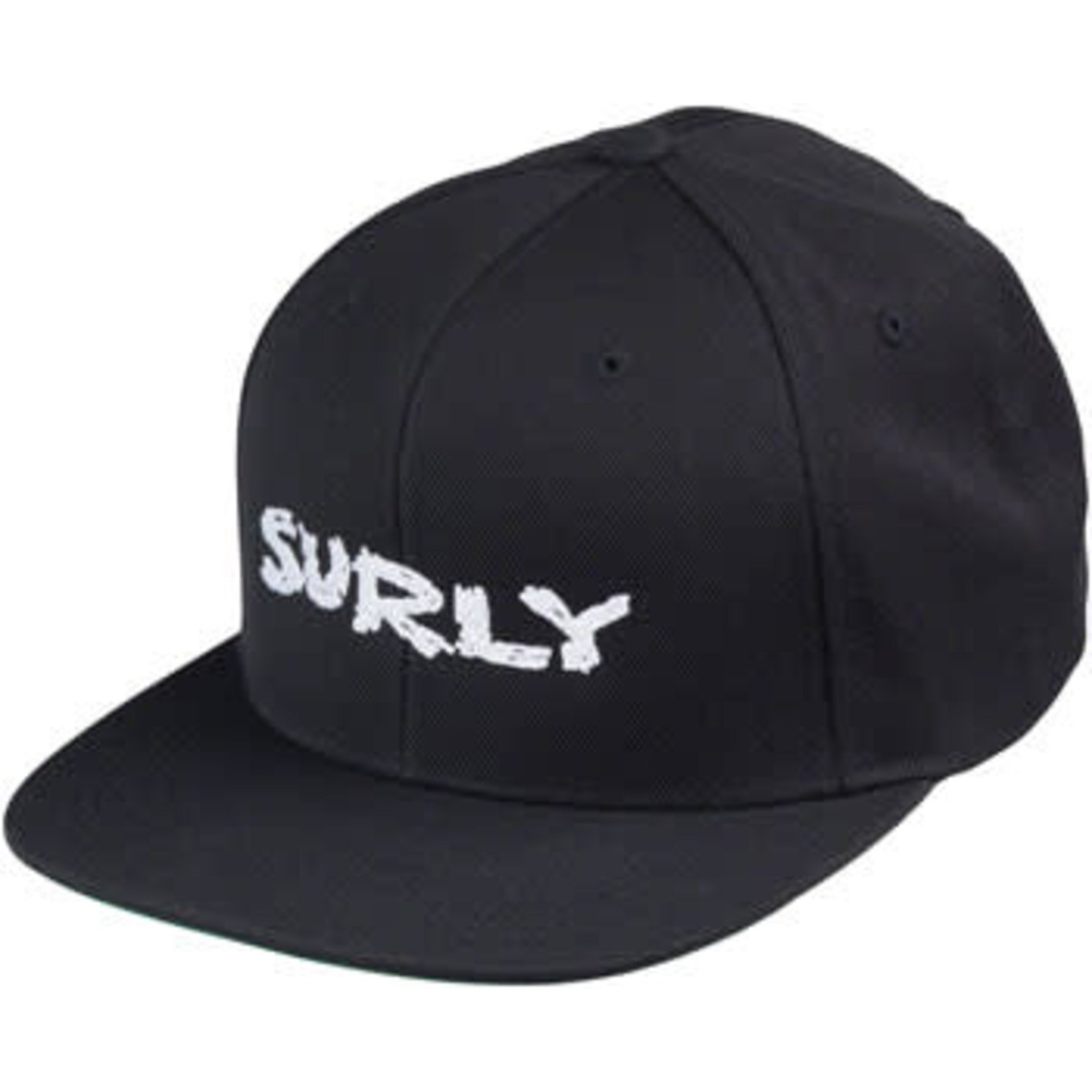 Surly Surly Logo Snapback Cap: Black/White One Size
