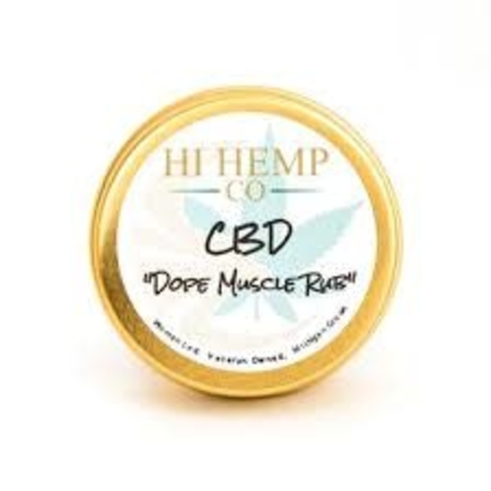 Hi Hemp Co Hi Hemp CBD Dope Muscle Rub 2 oz