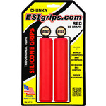 ESI ESI 32mm Chunky Silicone Grips: Red