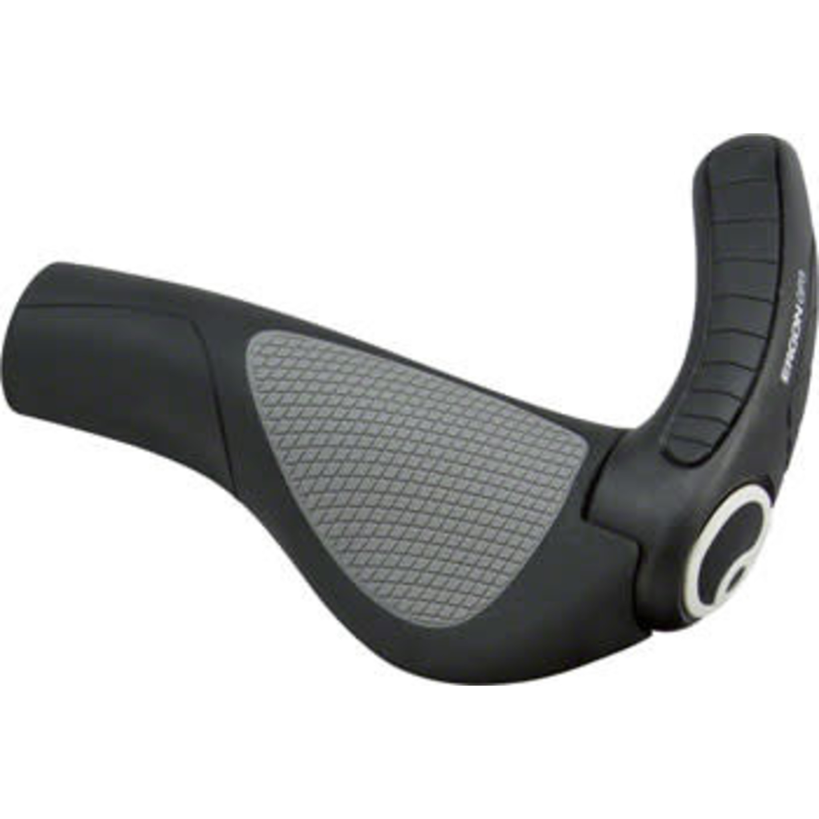 Ergon Ergon GP3-L Grips: Large, Black/Gray