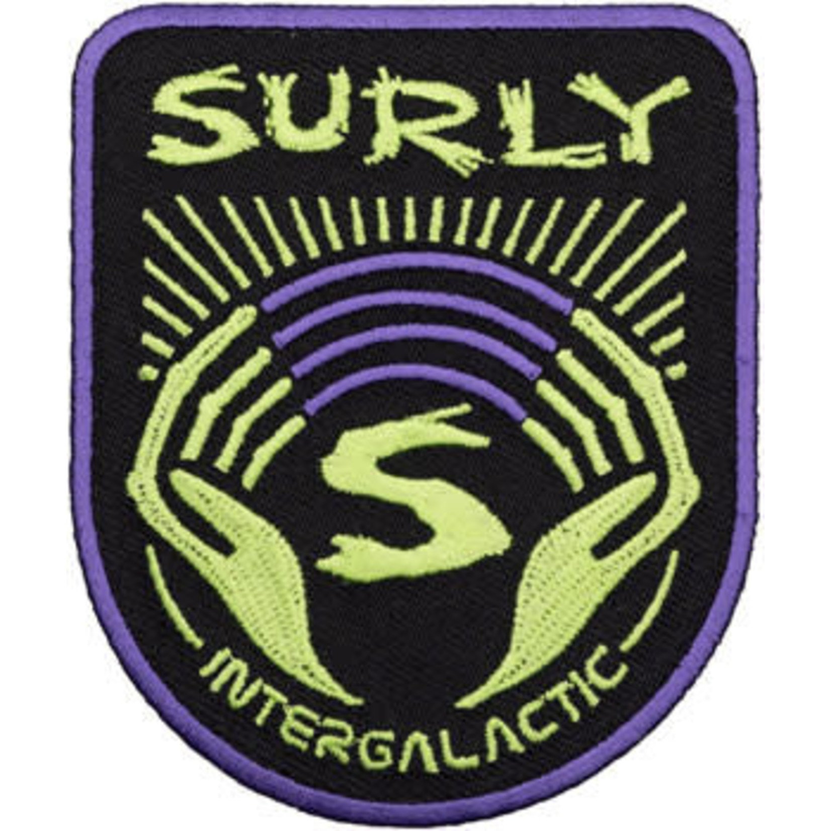 Surly Surly Intergalactic Patch: Black/Purple/Green