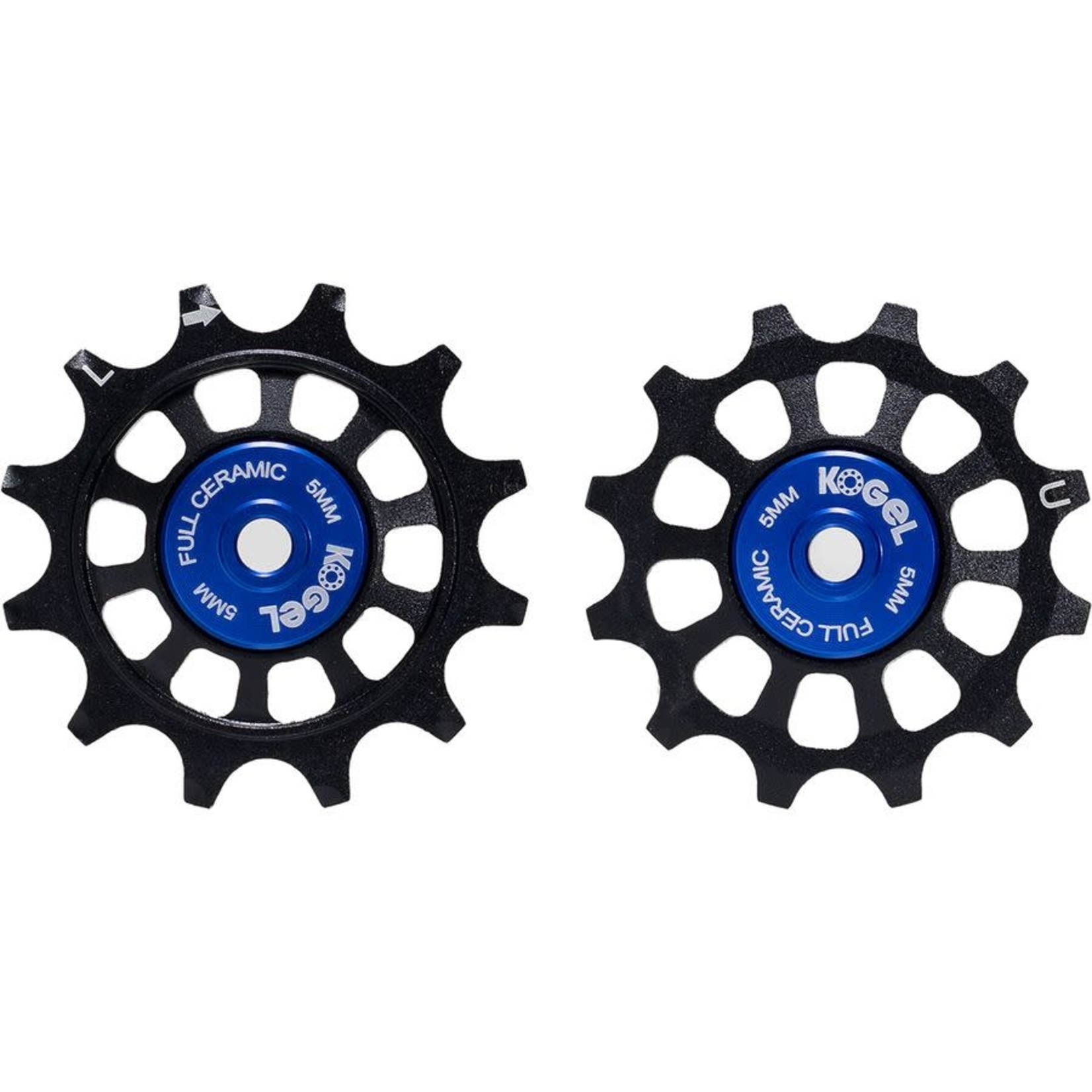 Kogel Bearings Kogel 14/14T Pulley Set for Sram/Shimano 12 - Black