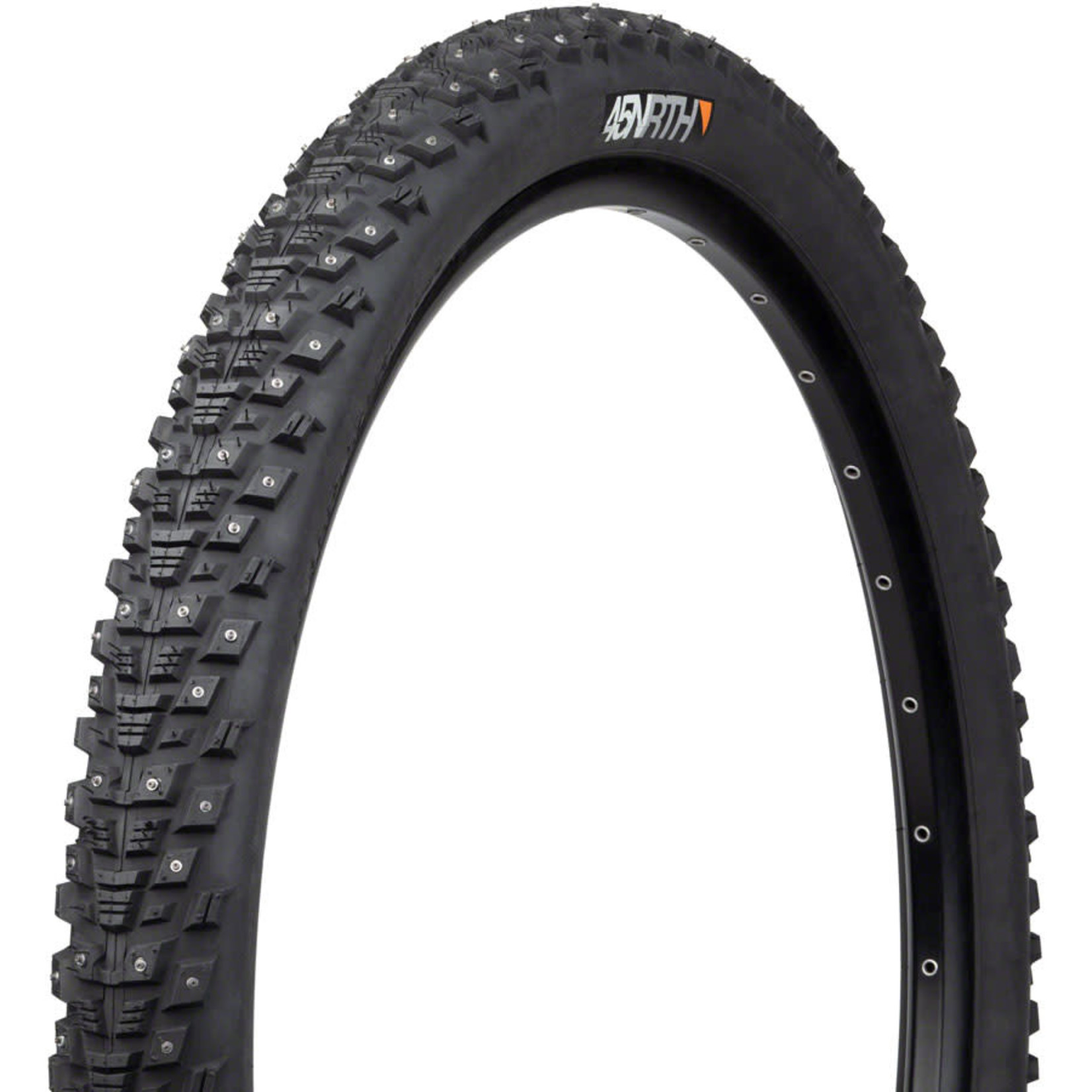 45NRTH 45NRTH Kahva Tire - 29 x 2.25, Clincher, Steel, Black, 33tpi, 252 Carbide Steel Studs