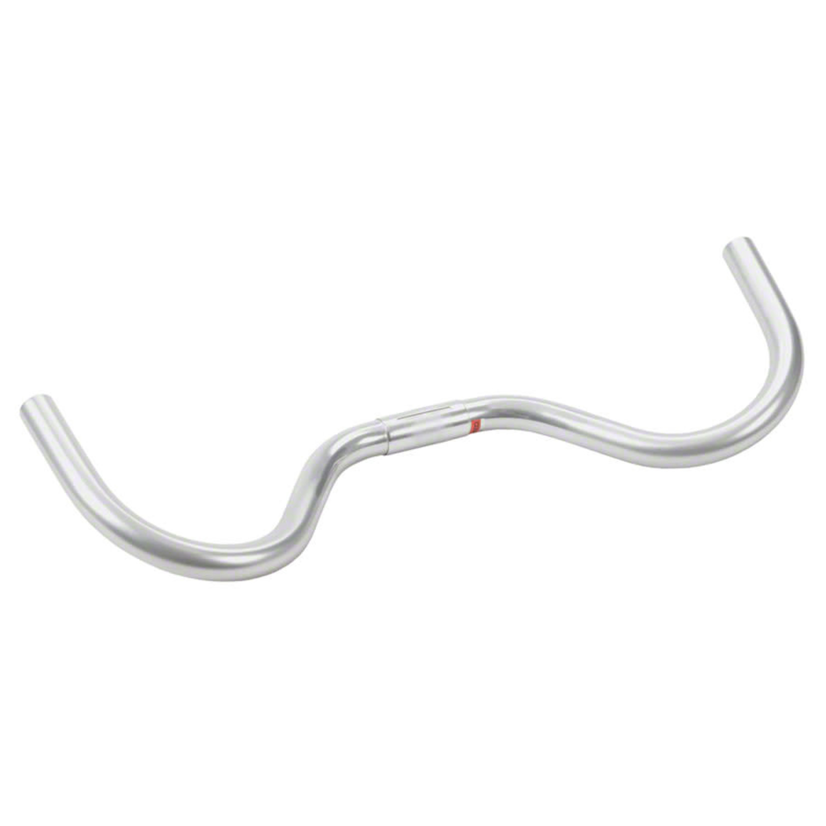 Nitto Nitto Moustache Handlebar: 26.0mm Bar Clamp 515mm Width Alloy Silver