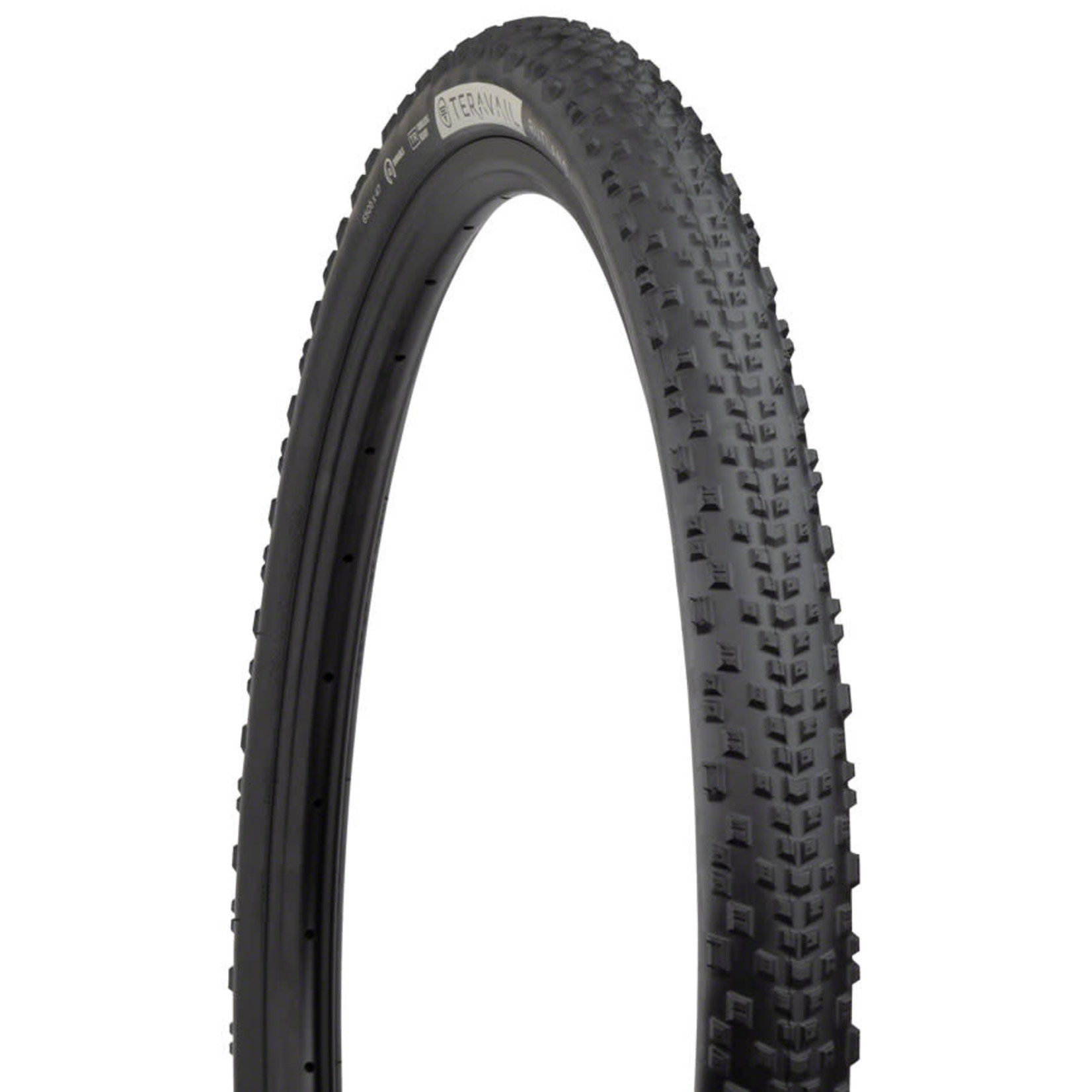 Teravail Teravail Rutland Tire - 650 x 47, Tubeless, Folding, Black, Light and Supple