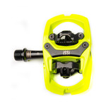 iSSi iSSi Trail III Pedals - Dual Sided Clipless with Platform, Aluminum, 9/16", Yellow